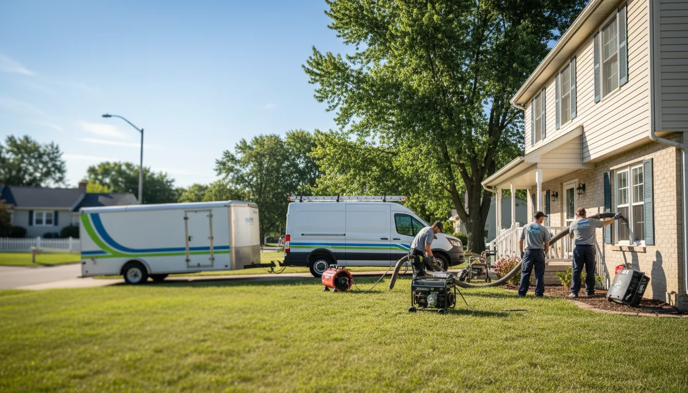 Flooded Basement Restoration And Cleanup With Repair in Golden Valley, ND near me
